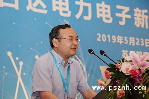4-中科院電工所所長李耀華教授以“模塊化多電平變換器及應(yīng)用”為題做特邀報告