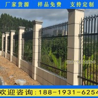 江門項目部圍墻護(hù)欄現(xiàn)貨 三橫梁帶花圍欄廠家 小區(qū)鋅鋼護(hù)欄網(wǎng)