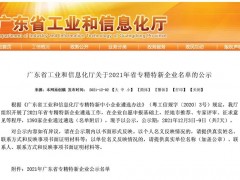 【喜報(bào)】矩形入選2021省級(jí)專(zhuān)精特新企業(yè)！