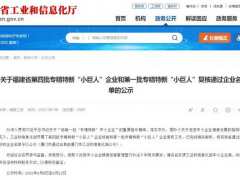 喜獲殊榮！虹潤(rùn)公司榮膺國(guó)家專(zhuān)精特新“小巨人”企業(yè)稱(chēng)號(hào)